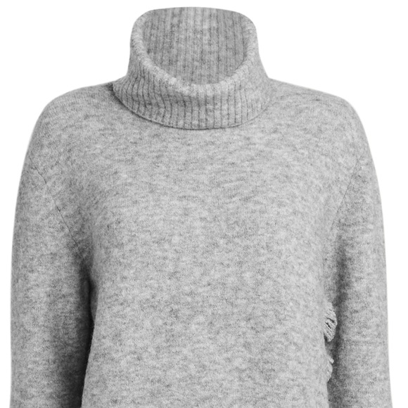 Grey Phillip Lim 3.1 Fringe Overlap Sweater- size Small - Picture 3 of 16